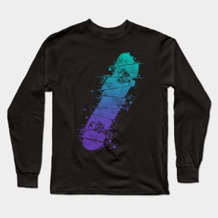 Broken Skateboard Long Sleeve T-Shirt